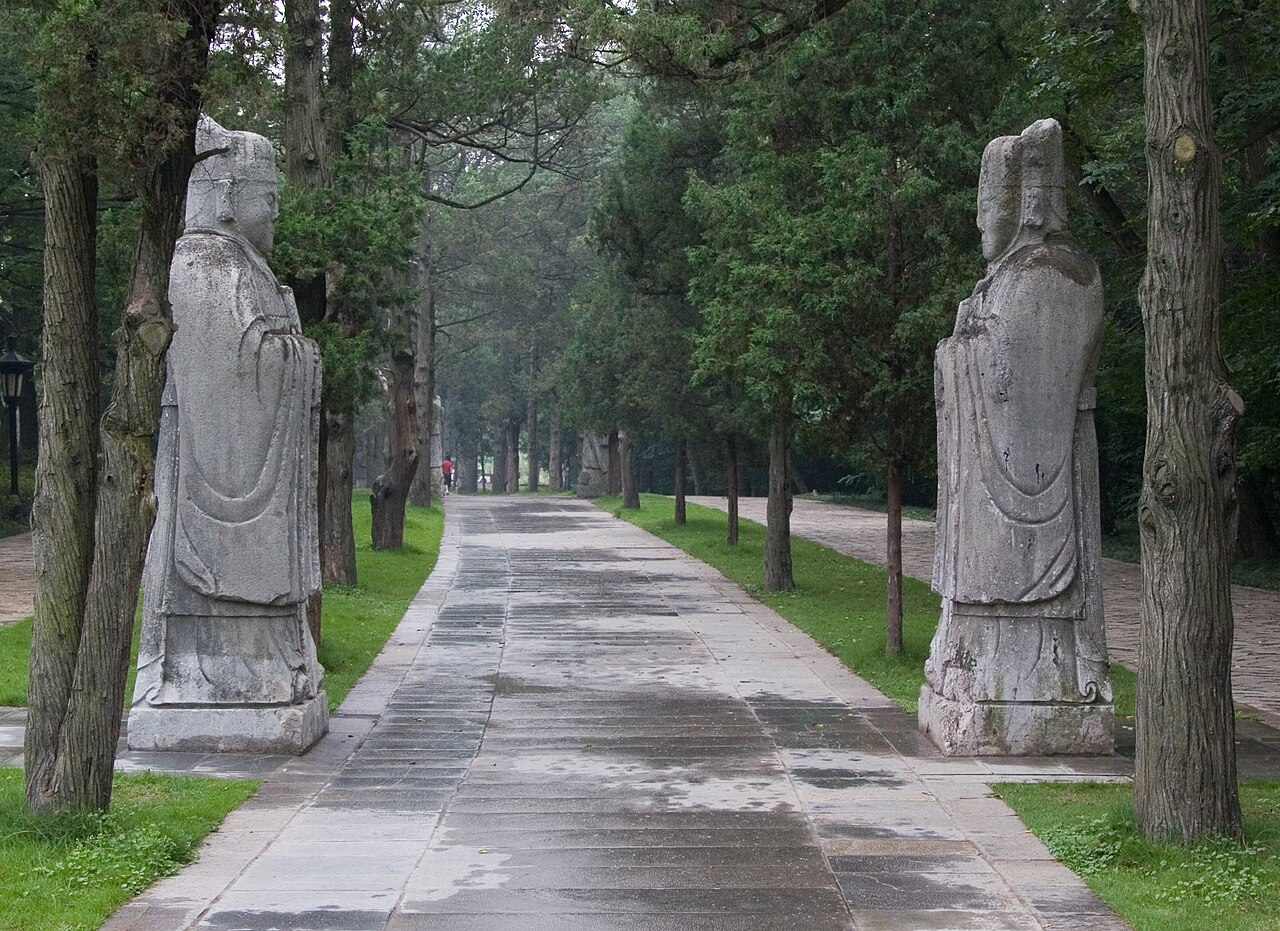 明孝陵神道石象