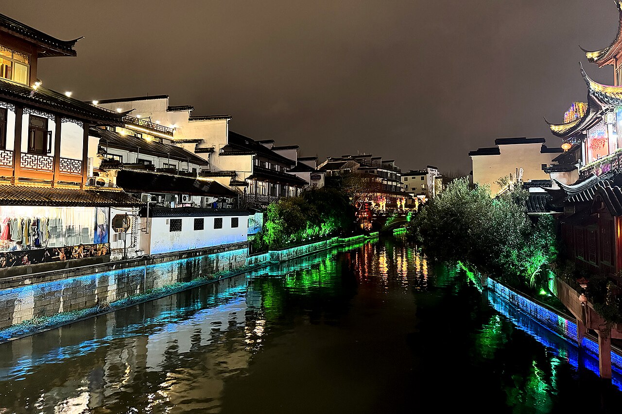 秦淮河夜景